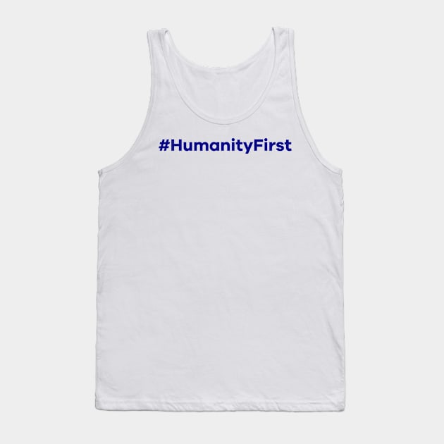 Andrew Yang #HumanityFirst Tank Top by topower